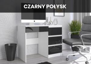 Biurko Mobene Modern Białe 90 cm x 50 cm 6