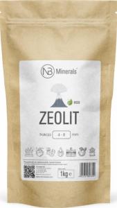 NB Minerals Zeolit Klinoptylolit Kamień ozdobny kwiaty, akwarium, oczka wodne 4-8mm - 1kg 1