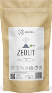 NB Minerals Zeolit Klinoptylolit Kamień ozdobny kwiaty, akwarium, oczka wodne 0,5-1mm - 1kg 1