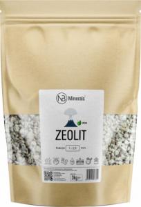 NB Minerals Zeolit Klinoptylolit Kamień ozdobny kwiaty, akwarium, oczka wodne 1-2,5mm - 3kg 1