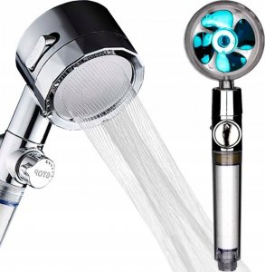 KFA 842-065-00 RĄCZKA NATRYSKU MOZA 3-FUNK. OKRĄGŁA CHROM // RN.00.MOZA-CHROM 11