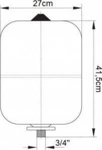 Hydroland NACZYNIE PRZEPONOWE IBAIONDO C.O. 12L // PX.NACZ.C.O.12L 17