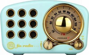 Radio Feegar Feegar Retro Radio Kuchenne Bluetooth 4.2 Vintage 1
