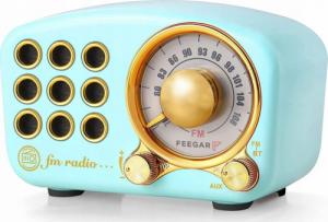 Radio Feegar Feegar Retro Radio Kuchenne Bluetooth 4.2 Vintage 2