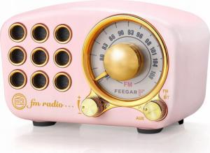 Radio Feegar Feegar Retro Radio Kuchenne Bt 4.2 Vintage Aux 2