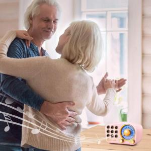 Radio Feegar Feegar Retro Radio Kuchenne Bt 4.2 Vintage Aux 5