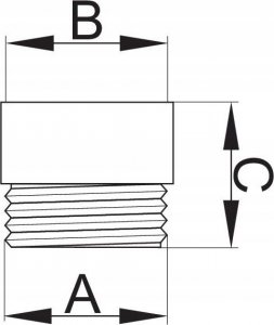 Hydroland Redukcja do baterii 3/4X1/2 (CH.RB.20-15) 2