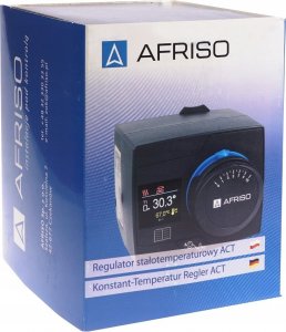 Afriso Regulator stałotemperaturowy ACT 443 ProClick, 2 czujniki, 230 V AC, 10-90°C z funkcją sterowania pompą 9
