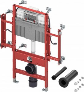 Stelaż Tece TECEprofil stelaż podtynkowy do WC ze spłuczką Uni dla osób niepełnosprawnych, wysokość montażowa 1120 mm 11