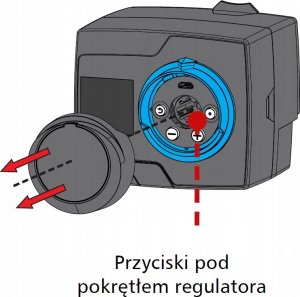 Afriso Regulator stałotemperaturowy ACT 343 ProClick , 1 czujnik, 230 V AC, 10-90°C 3