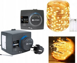 Afriso Regulator stałotemperaturowy ACT 343 ProClick , 1 czujnik, 230 V AC, 10-90°C 4