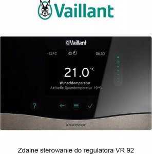 Vaillant Zdalne sterowanie VR 92 do regulatora VRC 720 sensoCOMFORT 3