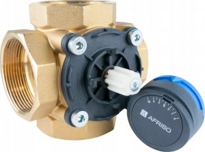 Afriso Zawór mieszający 4-drogowy obrotowy ARV 487 ProClick DN50, Rp2", Kvs 40 9