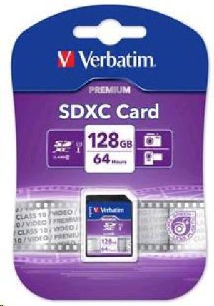 Karta Verbatim Premium SDXC 128 GB Class 10 UHS-I/U1  (44025) 2