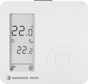Euroster Przewodowy, dobowy regulator temperatury e4020 1