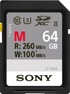 Karta Sony SF-M SDXC 64 GB Class 10 UHS-II/U3  (SF64M) 1
