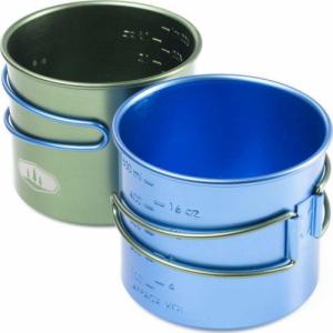 GSI Outdoors Kubek Stalowy Turystyczny Bottle Cup Blue 591 ml 2