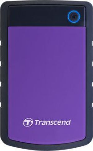 Dysk zewnętrzny HDD Transcend 25H3 4TB Czarno-fioletowy (TS4TSJ25H3P) 1