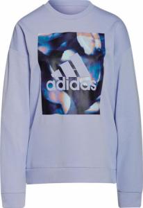 Adidas Bluza damska adidas U4U Soft Knit Swe fioletowa L 1