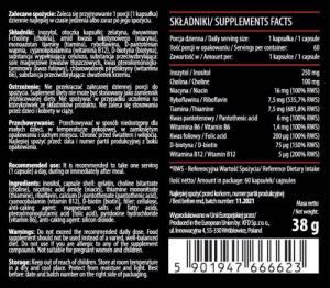 Kfd KFD B-Complex 60 kapsułek wparcie pracy mózgu 2