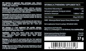 Kfd KFD Selenium - 200 tabletek selen organiczny zdrowa wątroba i tarczyca 2
