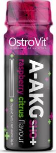 OstroVit OstroVit A-AKG Shot 80 ml malinowo-cytrusowy siła wydolność 1