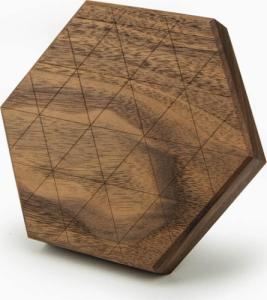 Ładowarka BeWood Slim Hexagon Indukcyjna 1x USB-C 3