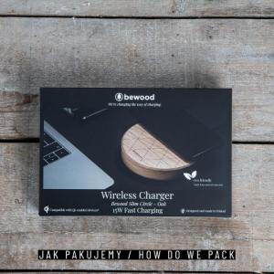 Ładowarka BeWood Slim Circle Indukcyjna 1x USB-C 9