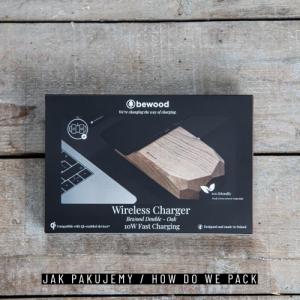 Ładowarka BeWood Double Indukcyjna 1x USB-C 10