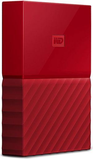 Dysk zewnętrzny HDD WD HDD My Passport 1 TB Czerwony (WDBYNN0010BRD-WESN) 6
