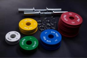 Gym Rage 2x gryfik olimpijski (+zaciski) + 40kg obciążenia 4