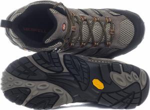 Buty trekkingowe męskie Merrell Moab 2 Mid GTX szare r. 46 5