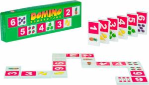 Swede Domino edukacyjne liczby i owoce 3+ Swede 1