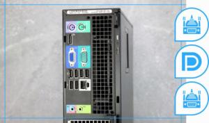Komputer Dell Optiplex 790 SFF Intel Core i5 8GB DDR3 256GB SSD DVD Windows 10 Pro 7