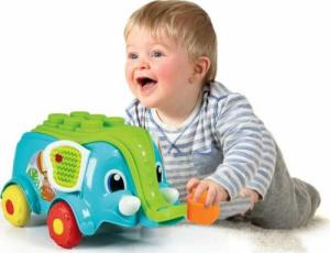 Clementoni Clementoni Miękkie klocki Słonik Clemmy 4