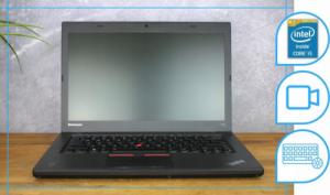 Laptop Lenovo ThinkPad T450 Intel Core i5 8GB DDR3 256GB SSD Windows 10 Pro 14" 3