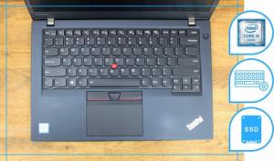 Laptop Lenovo ThinkPad T470s Intel Core i5 8GB DDR4 256GB SSD Windows 10 Pro 14.1" 5