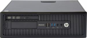Komputer HP EliteDesk 800 G1 SFF Intel Core I5 4GB DDR3 250GB HDD Windows 10 Pro 1