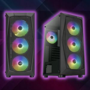 Komputer Aerocool Gaming Aerocool Cosmo Tower Intel Core i7 GeForce GTX 1650 8GB DDR3 500GB HDD Windows 10 Pro 2