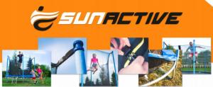 Trampolina ogrodowa SunActive TR 10FT-2 z siatką wewnętrzną 10 FT 312 cm 12