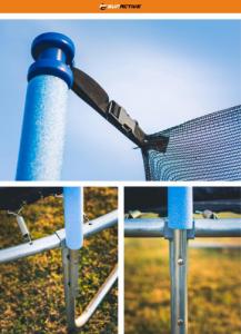 Trampolina ogrodowa SunActive TR 10FT-2 z siatką wewnętrzną 10 FT 312 cm 3