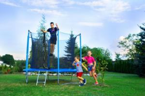 Trampolina ogrodowa SunActive TR 10FT-2 z siatką wewnętrzną 10 FT 312 cm 7