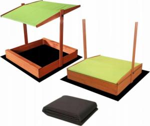 SunWood PIASKOWNICA DREWNIANA IMPREGNOWANA DASZKIEM KOLORY 3