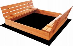 SunWood PIASKOWNICA DREWNIANA IMPREGNOWANA SKŁADANA 140 6