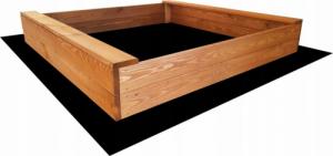 SunWood Piaskownica Drewniana Impregnowana SLIM 120 GRATIS 4