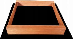 SunWood Piaskownica Drewniana Impregnowana SLIM 120 GRATIS 7