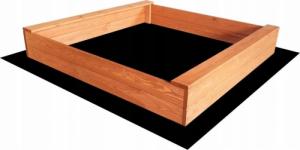 SunWood Piaskownica Drewniana Impregnowana SLIM 120 GRATIS 8