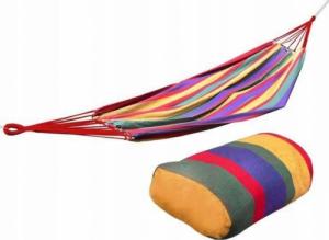 SunActive Hamak ogrodowy pojedynczy 80 x 200 cm Jednoosobowy 2