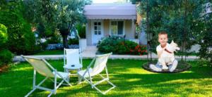 Huśtawka SunActive Huśtawka Bocianie Gniazdo Ogrodowa Wisząca Bujana 9