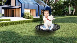 Huśtawka SunActive Huśtawka Bocianie Gniazdo Ogrodowa Wisząca Bujana 12